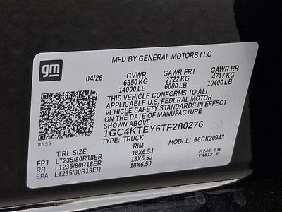 2026 Chevrolet Silverado 3500 HD LT DRW