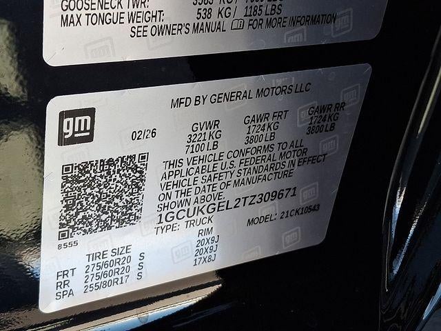 2026 Chevrolet Silverado 1500 LTZ