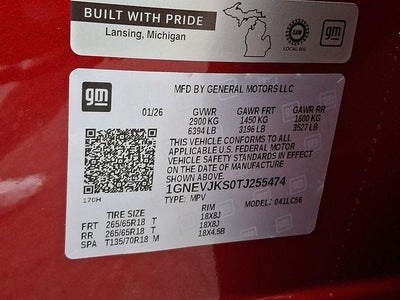 2026 Chevrolet Traverse Z71