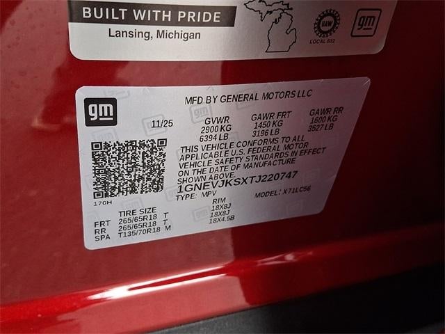 2026 Chevrolet Traverse Z71