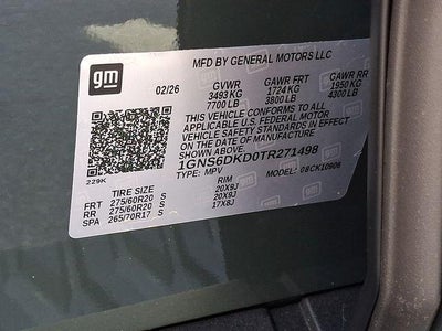 2026 Chevrolet Suburban Z71