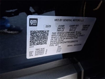 2026 Chevrolet Tahoe Premier