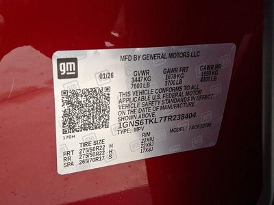 2026 Chevrolet Tahoe High Country