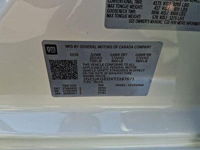 2026 Chevrolet Silverado 1500 LTZ