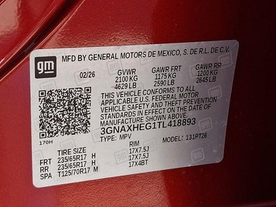 2026 Chevrolet Equinox LT