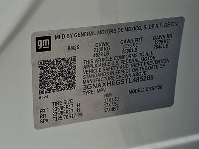 2026 Chevrolet Equinox LT