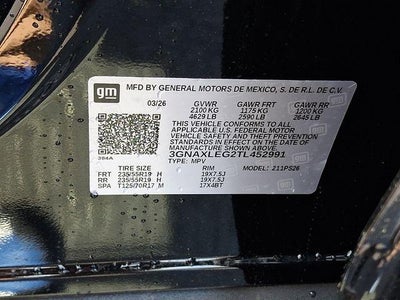 2026 Chevrolet Equinox RS