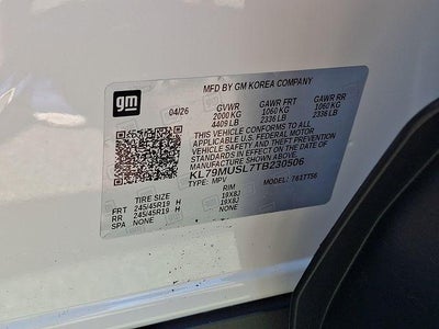 2026 Chevrolet Trailblazer RS