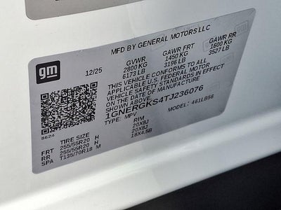 2026 Chevrolet Traverse LT