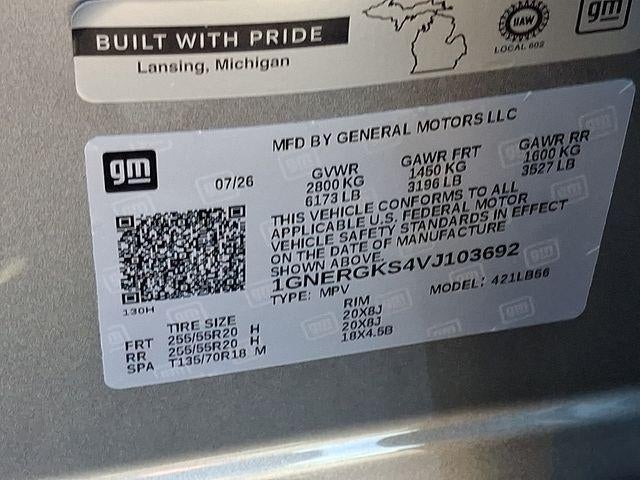 2027 Chevrolet Traverse LT