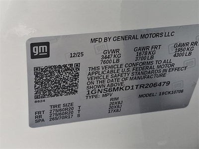 2026 Chevrolet Tahoe LS