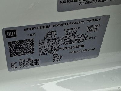 2026 Chevrolet Silverado 2500 HD LT