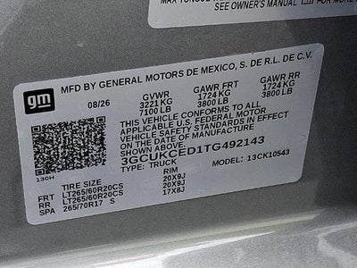 2026 Chevrolet Silverado 1500 Custom Trail Boss