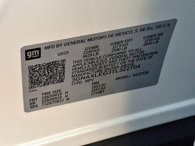 2026 Chevrolet Equinox RS