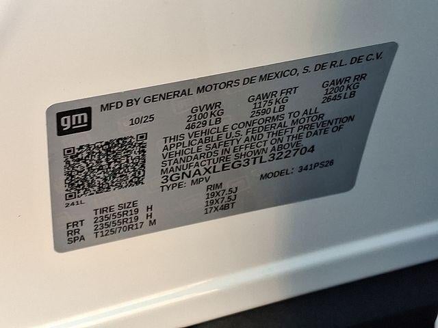 2026 Chevrolet Equinox RS