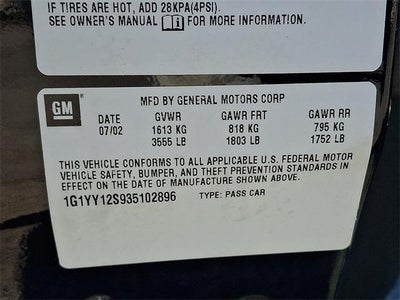 2003 Chevrolet Corvette Z06