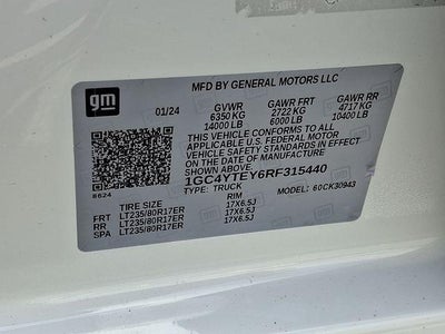 2024 Chevrolet Silverado 3500 HD LT DRW