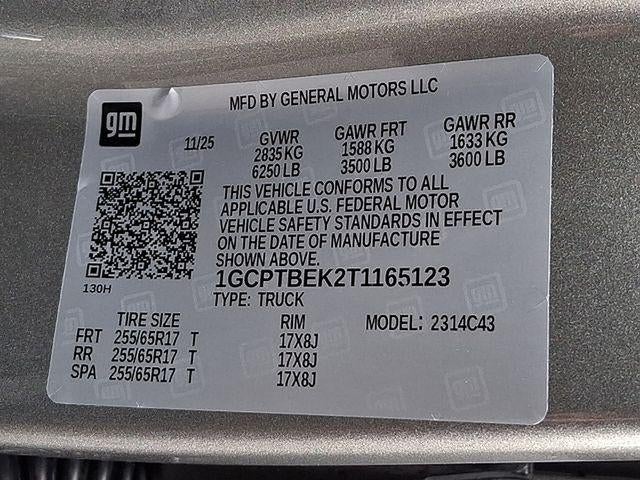 2026 Chevrolet Colorado WT