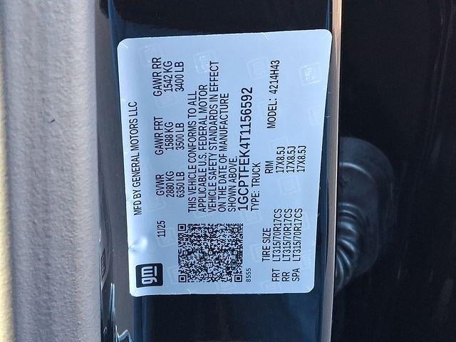 2026 Chevrolet Colorado ZR2