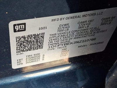 2022 Chevrolet Silverado 1500 LTD Custom