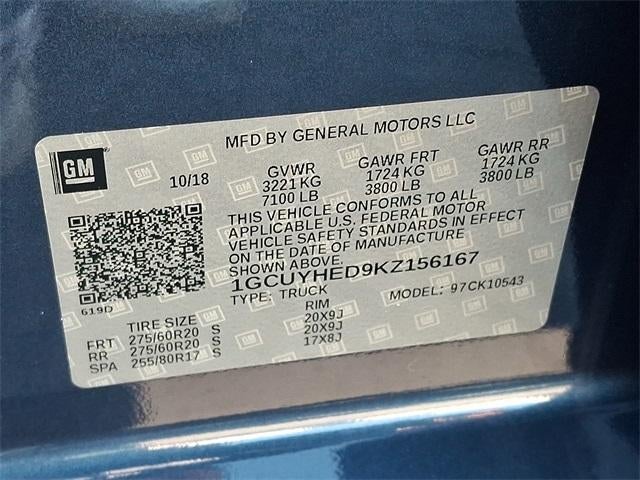 2019 Chevrolet Silverado 1500 High Country