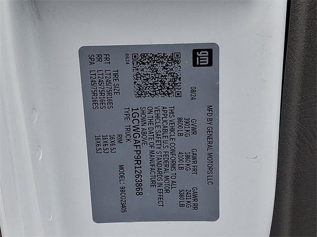 2024 Chevrolet Express Cargo 2500 Base