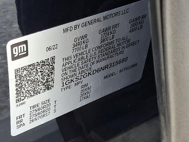 2022 GMC Yukon XL SLT