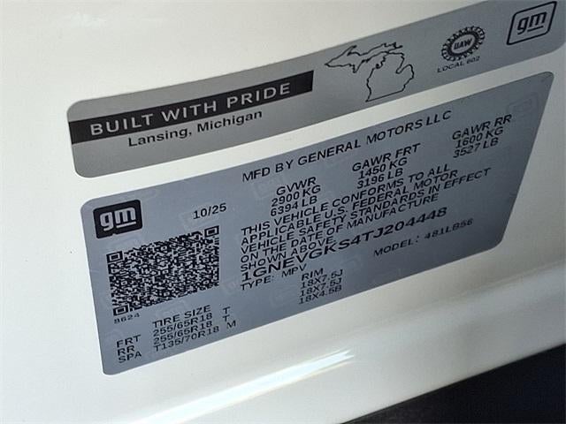 2026 Chevrolet Traverse LT