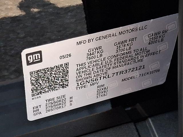 2026 Chevrolet Tahoe High Country