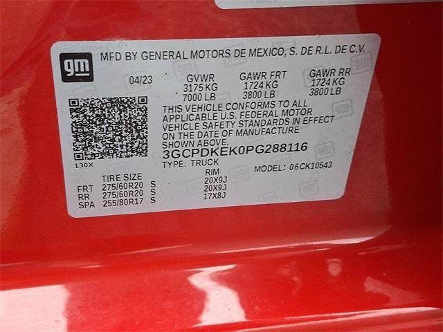 2023 Chevrolet Silverado 1500 LT (2FL)