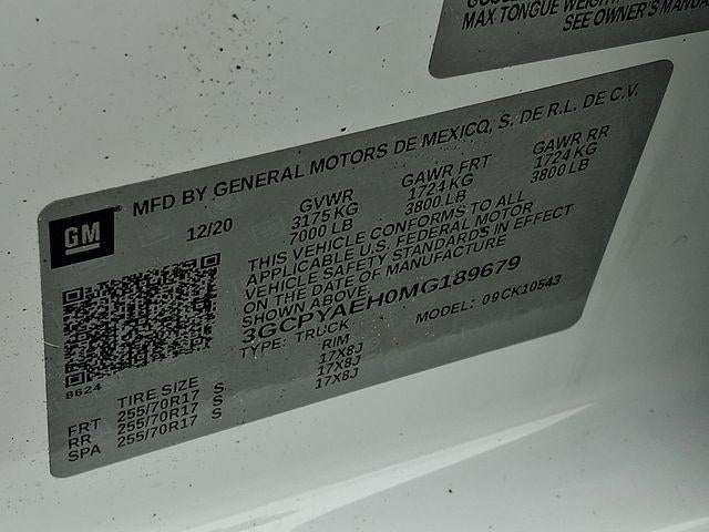 2021 Chevrolet Silverado 1500 WT