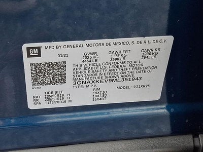 2021 Chevrolet Equinox LT