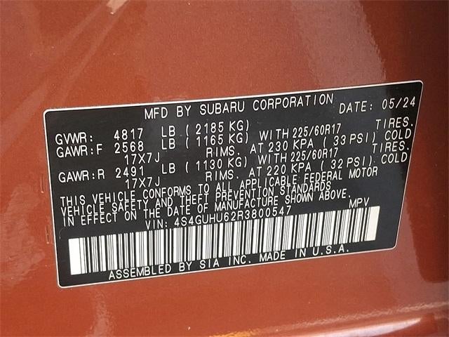 2024 Subaru Crosstrek Wilderness