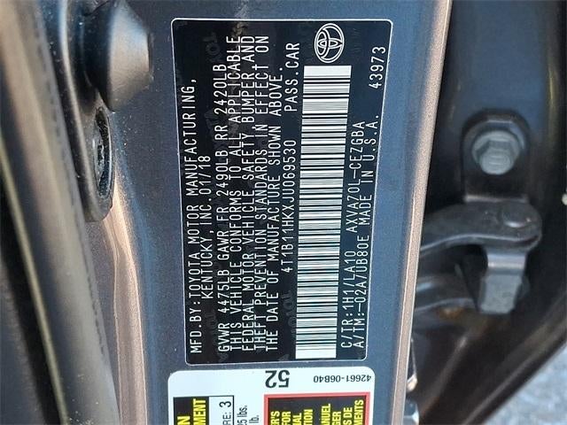 2018 Toyota Camry LE