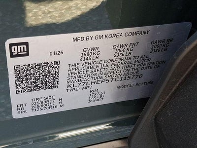 2026 Chevrolet Trax LT