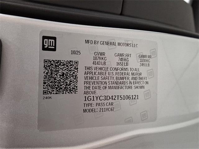 2026 Chevrolet Corvette Stingray 3LT