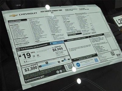 2026 Chevrolet Corvette Stingray 3LT