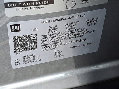 2026 Chevrolet Traverse LT