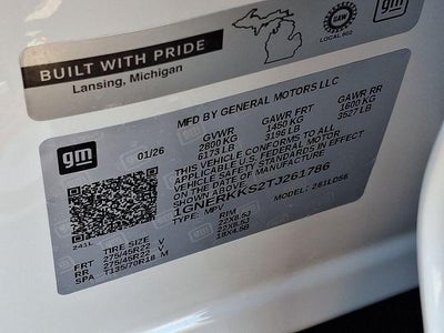 2026 Chevrolet Traverse High Country