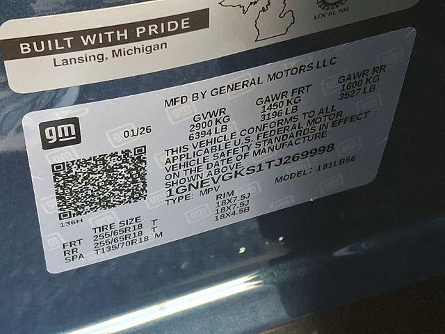 2026 Chevrolet Traverse LT