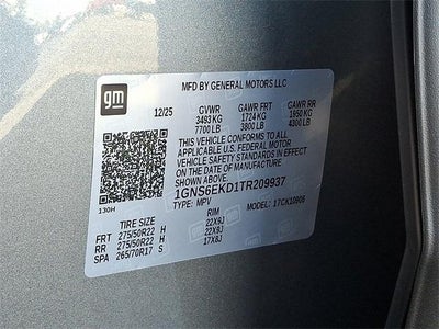 2026 Chevrolet Suburban RST