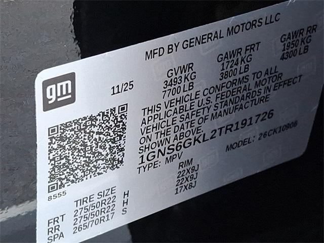 2026 Chevrolet Suburban High Country