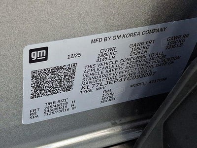 2026 Chevrolet Trax 2RS