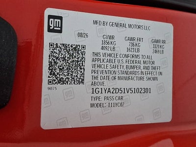 2027 Chevrolet Corvette Stingray 1LT