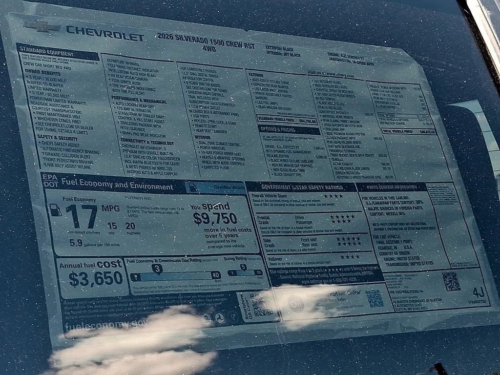 2026 Chevrolet Silverado 1500 RST