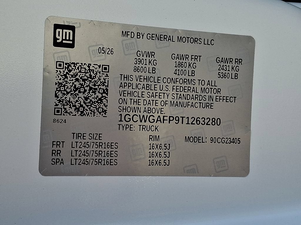 2026 Chevrolet Express Cargo WT