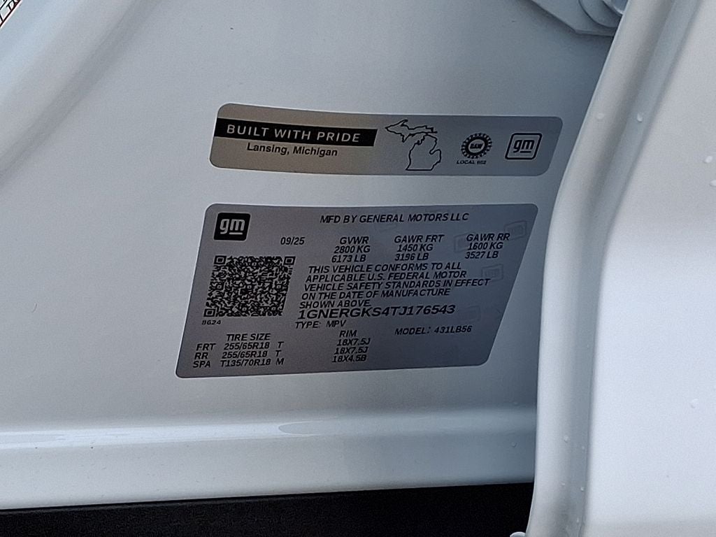 2026 Chevrolet Traverse LT