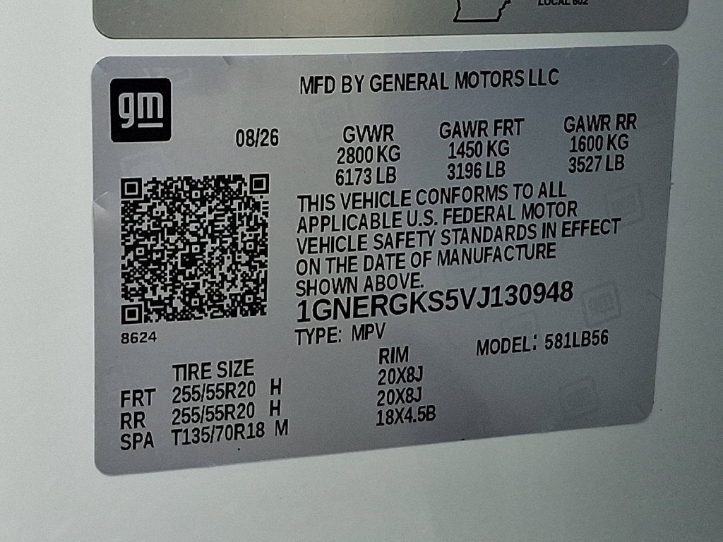 2027 Chevrolet Traverse LT