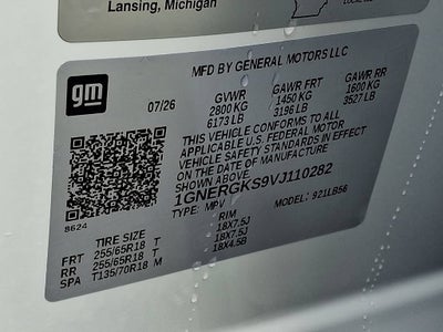 2027 Chevrolet Traverse LT