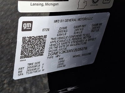 2027 Chevrolet Traverse Z71